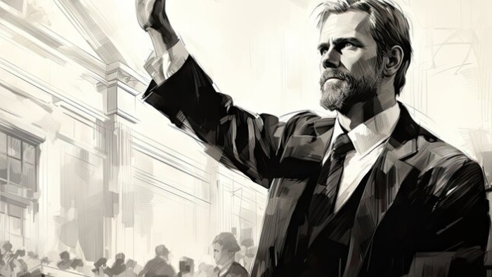 Ilustrasi Pemimpin.
