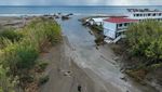 Penampakan Jembatan Putus-Hotel Rusak Akibat Banjir di Yunani