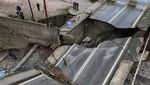 Penampakan Jembatan Putus-Hotel Rusak Akibat Banjir di Yunani