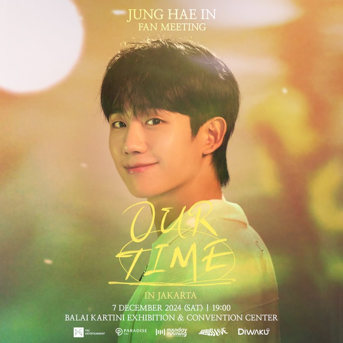 Jung Hae In Poster fanmeeting Jung Hae In di Jakarta 2024.