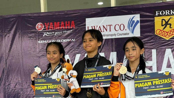 Kejuaraan Nasional (Kejurnas) karate Yamaha Open National Karate Championship 2024.