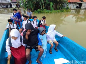 Ratusan Rumah di Cilacap Terendam Banjir, Ribuan Jiwa Terdampak