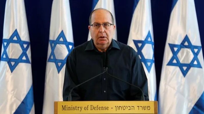 Israel’s former defense minister Moshe Yaalon. (Reuters)