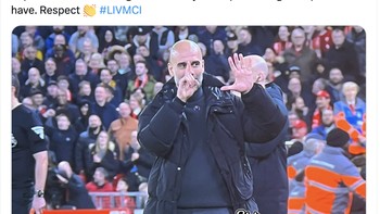 Pep Guardiola disebut mengingatkan berapa kali Liverpool juara Champions League. Foto: X.com
