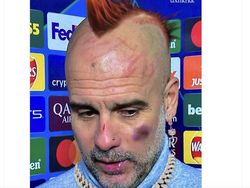 City Dilibas Liverpool, Acungan 6 Jari Guardiola Disindir Netizen