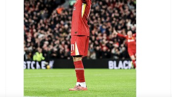 Mo Salah juga terus tampil bagus. Foto: X.com