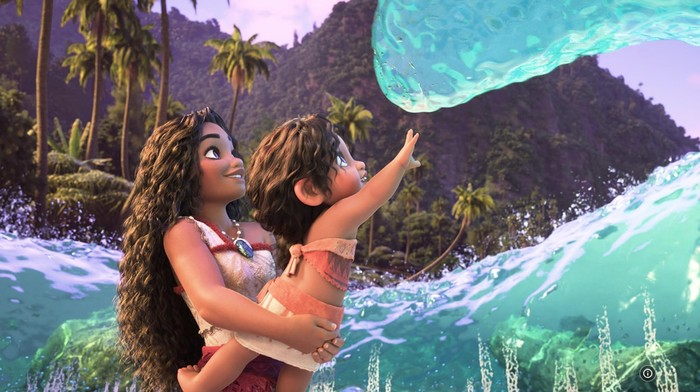 Moana 2 Cuplikan adegan dalam film animasi Moana 2.