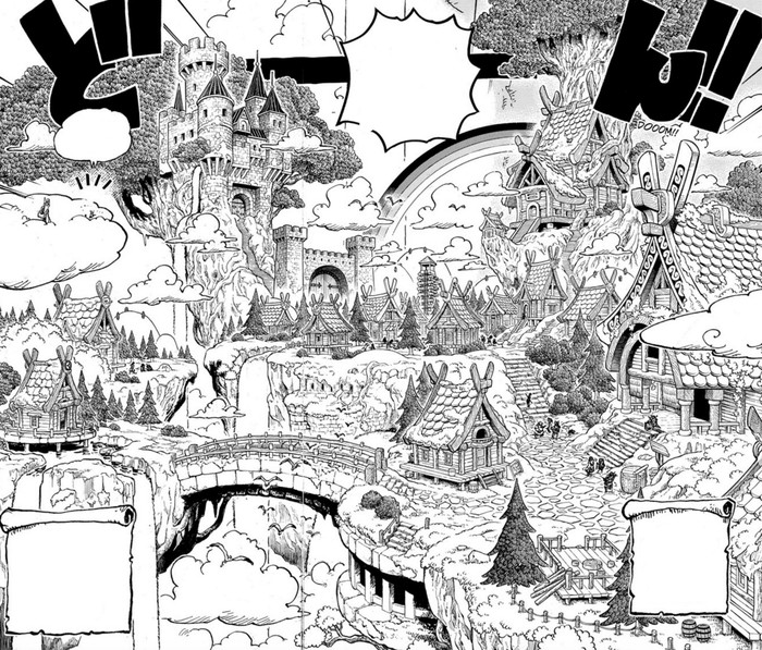 Penampakan Pulau Elbaf di Manga One Piece Penampakan Pulau Elbaf di Manga One Piece