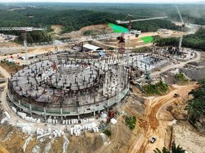 Potret Masjid IKN yang Mau Dipakai buat Salat Id Tahun Depan