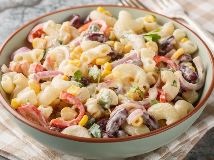 Resep Salad Makaroni dan Sayuran