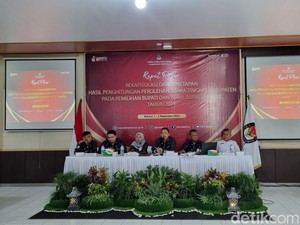Rekapitulasi Pilkada Bantul, Halim-Aris Raih Suara Terbanyak