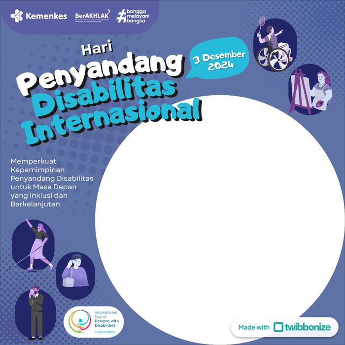 Twibbon Hari Disabilitas Internasional 2024