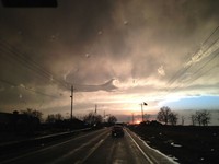 Bentuk unik awan