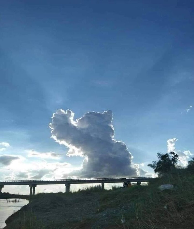 Bentuk unik awan Bentuk unik awan