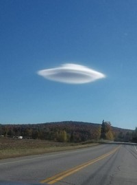 Bentuk unik awan