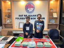 Dua Pria di Lombok Timur Ditangkap Polisi Saat Kirim 5,2 Kg Sabu