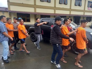 4 Perusak Kotak Suara di Sungai Penuh yang Buron Serahkan Diri ke Polisi