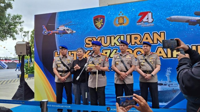 Kakorpolairud Baharkam Polri, Irjen M. Yassin Kosasih seusai HUT ke-74 Korpolairud,