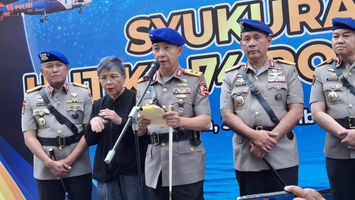 Kakorpolairud Baharkam Polri, Irjen M. Yassin Kosasih seusai HUT ke-74 Korpolairud,