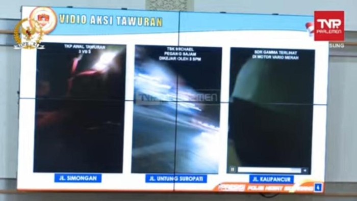 Kapolrestabes Semarang putar video hingga CCTV tawuran sebelum penembakan Gamma