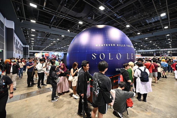 Keseruan Solo Leveling Dome di AFA Singapore 2024!