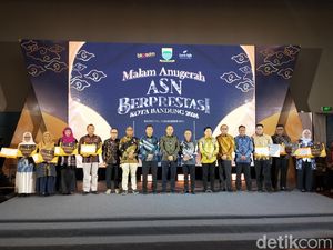 31 ASN Kota Bandung Diganjar Penghargaan Bergengsi, Ini Daftarnya
