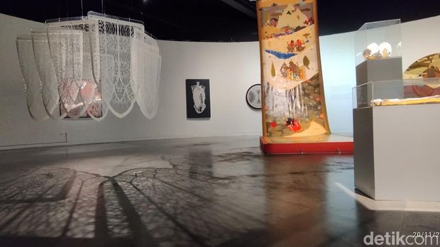 Pameran Seni Theatre and The Other Self di Komunitas Salihara, Pasar Minggu, Jakarta Selatan.