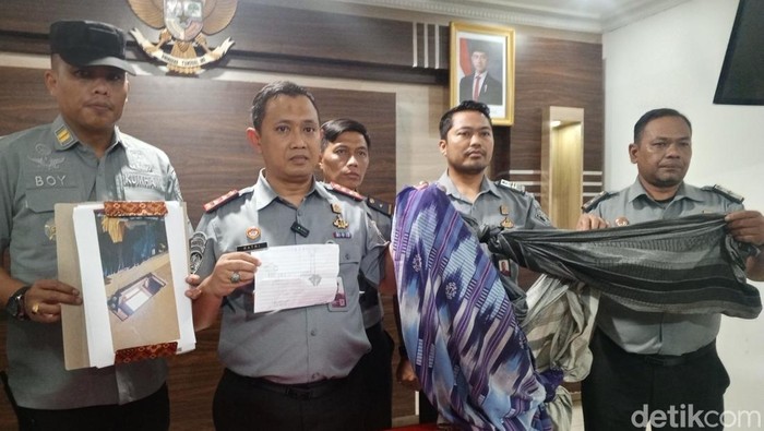 Petugas perlihatkan sketsa pelarian napi di Lapas Sumedang