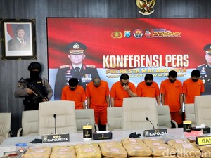 Modus Peredaran 166,58 Kg Ganja di Kota Malang, Dikirim via Ekspedisi