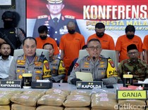 Video: Polresta Malang Kota Ungkap Peredaran 166,58 Kg Ganja