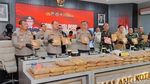 Prestasi Polresta Malang Kota Ungkap 166 Kg Ganja