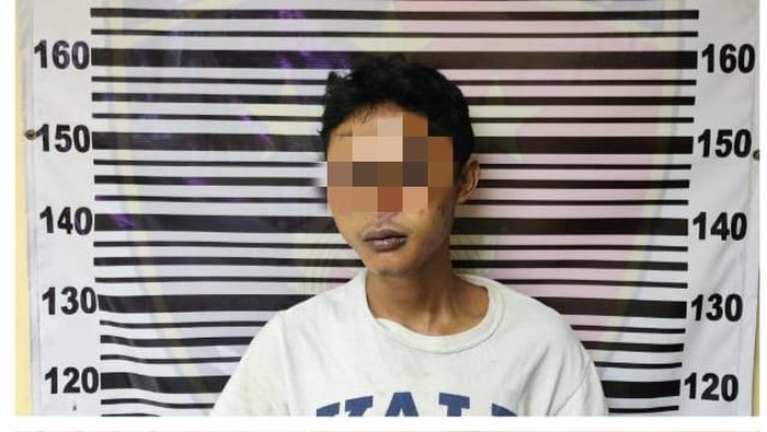 Potret AP, tersangka pembunuh wanita open BO di Bogor.