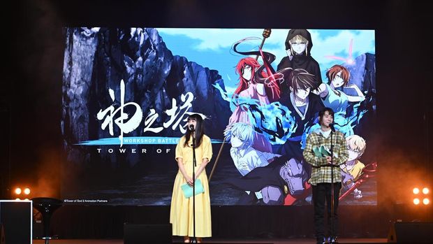 Seiyuu Tower of God hadir di AFA Singapore 2024