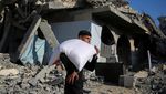 Senangnya Warga Gaza Terima Bantuan Tepung