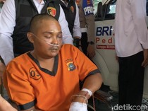 Riki Pembunuh Istri-Anak di Pangkalpinang Tewas Diduga Minum Racun