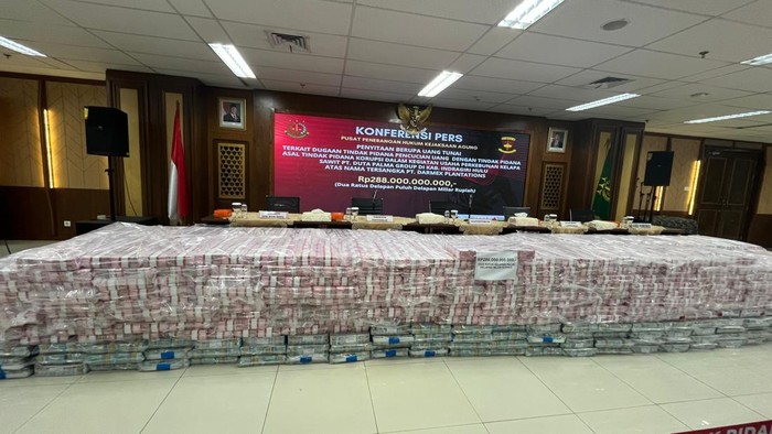 Tumpukan Rp 288 M Bagai Kasur Disita Kejagung di Kasus TPPU Duta Palma