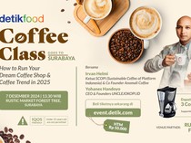 detikfood Coffee Class Goes To Surabaya Gelar Kelas Pelatihan Bisnis Kopi