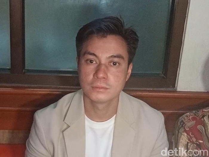 Baim Wong saat ditemui di PA Jakarta Selatan.