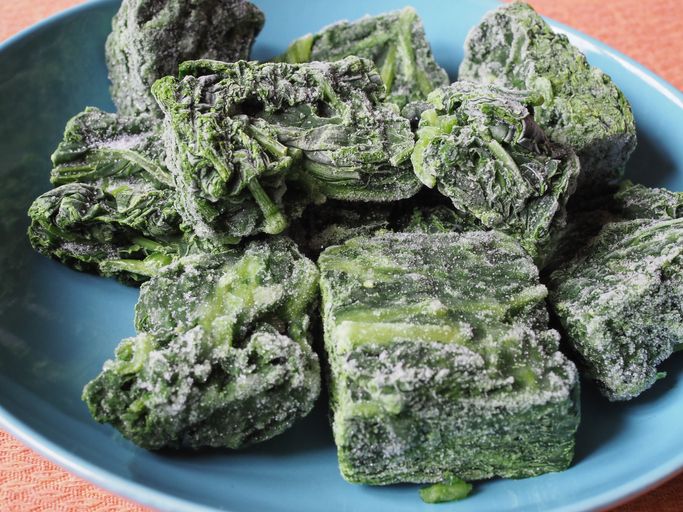 benefits of frozen spinach