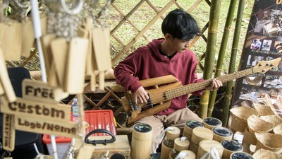 Potret Beragam Produk Keren dari Bambu