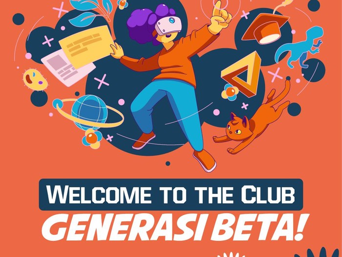 Generasi Beta lahir mulai tahun 2025