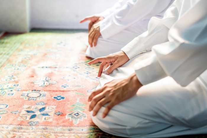 Ilustrasi Sholat.