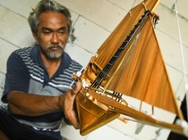 Miniatur Kapal Pinisi Ini Dijual Hingga Rp 1 Juta