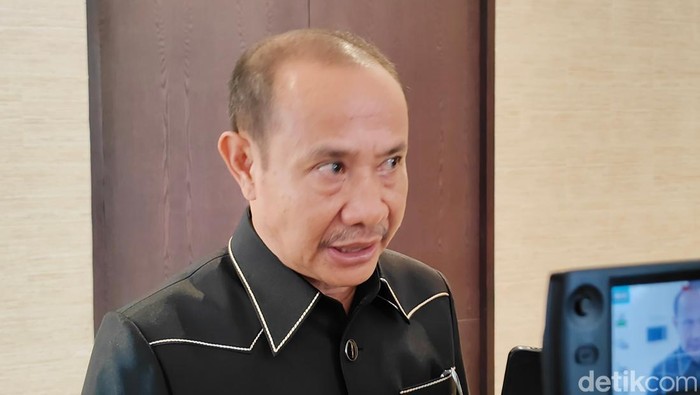 Ketua KPU Badung I Gusti Ketut Gede Yusa Arsana Putra, Rabu (4/12/2024). (Agus Eka/detikBali)