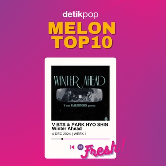 Lagu Natal V BTS Debut di Chart Melon Top 100 Lagu Natal V BTS Debut di Chart Melon Top 100