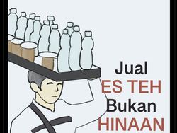 Meme Es Teh yang Menohok dan Menggetarkan Jiwa