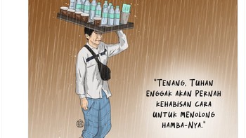 Tenang, Tuhan enggak akan pernah kehabisan cara untuk menolong orang Foto: X.com