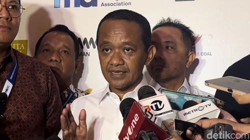 Menteri ESDM Bahlil Lahadalia (Maulana Ilhami Fawdi/detikcom)