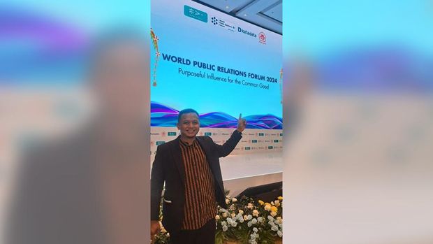 Penulis menghadiri World Public Relations Forum 2024 di Bali, beberapa waktu lalu. (Dokumentasi Pribadi)