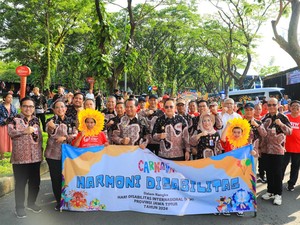 Pj Gubernur Adhy Tekankan Kesetaraan Hak Penyandang Disabilitas